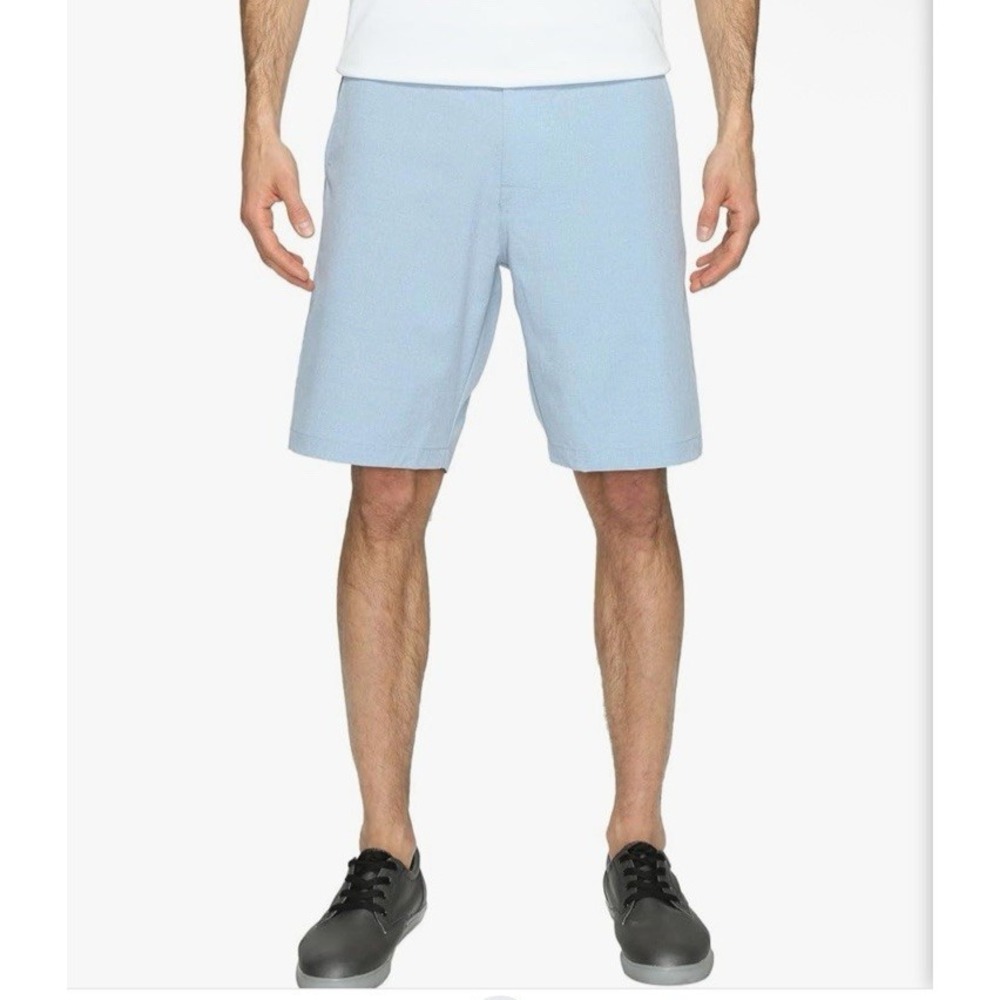 Travis Mathew Men Size 30 Beck Stretch Lifestyle Performance Golf Shorts Blue